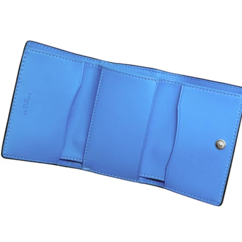 Coach Blue Women's Wallet - Picture 6 of 10